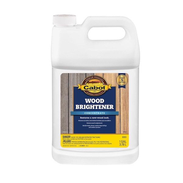 Cabot Wood Brightener Liquid 1 gal